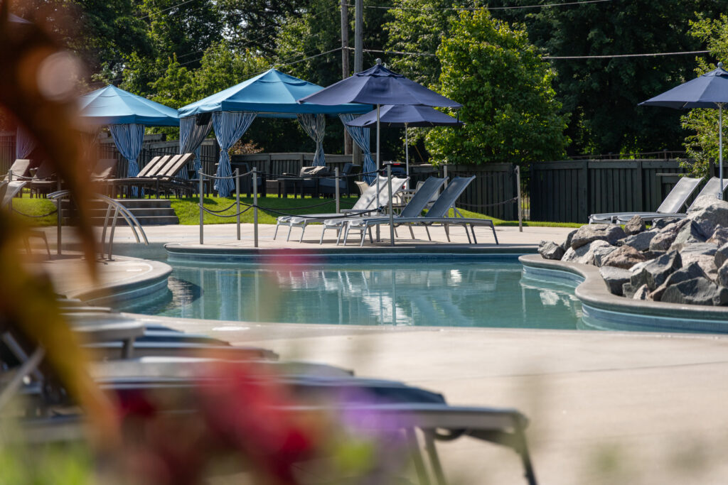 Family friendly resort style pool